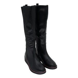 Style Co Cyruss Wedge Tall Boots - Black Beauty - Size 8.5M